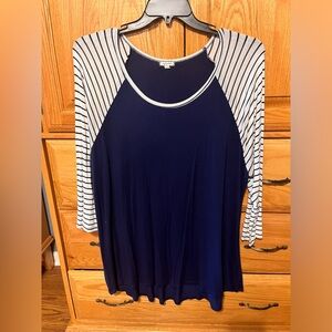 Navy Tunic top